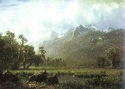 Albert Bierstadt The Sierras near Lake Tahoe, California oil painting picture wholesale
